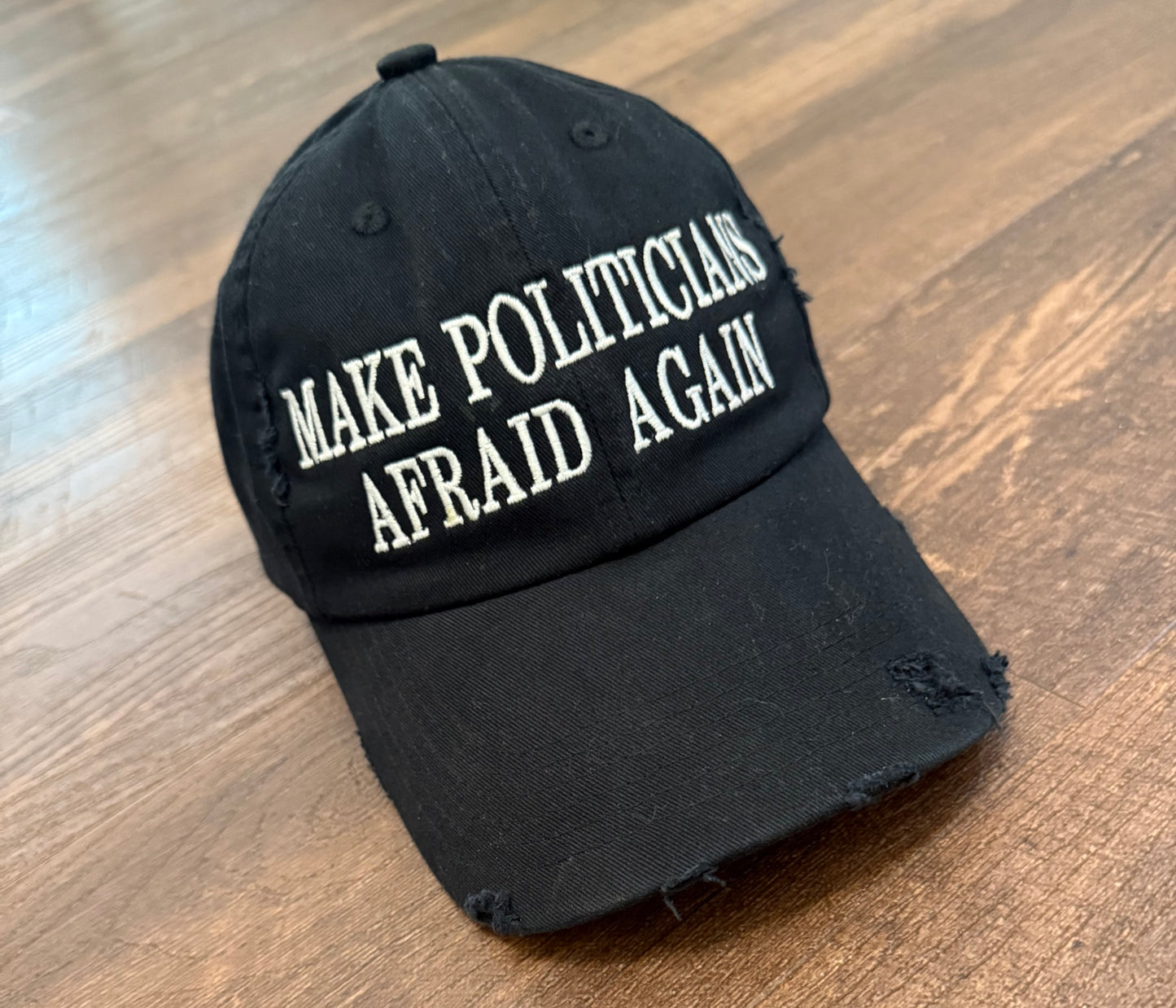 Make Politicians Afraid Again Hat